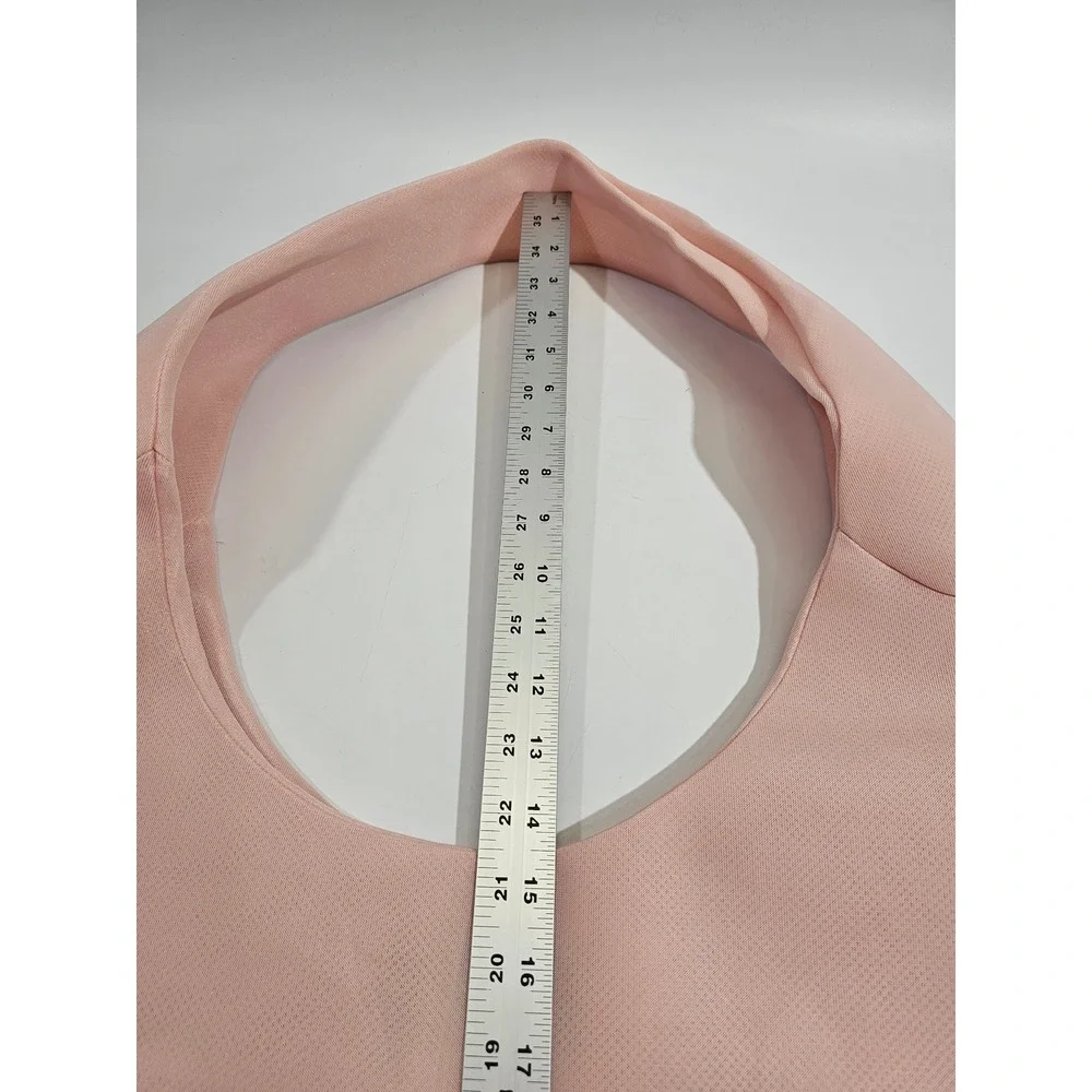 Simone Rocha Mesh Hobo Bag Womens Pink XL Unstructured Shoulder Tote Designer
